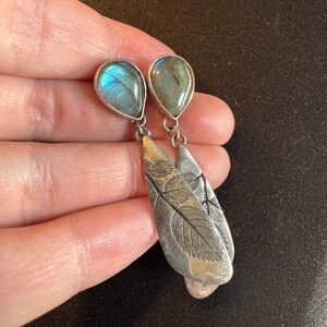 Karen Higgins Wild Rose Earrings